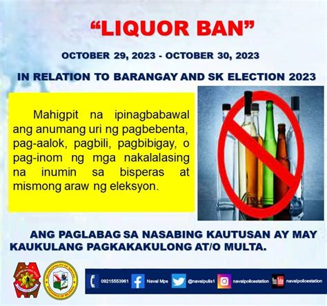 liquor ban 2023